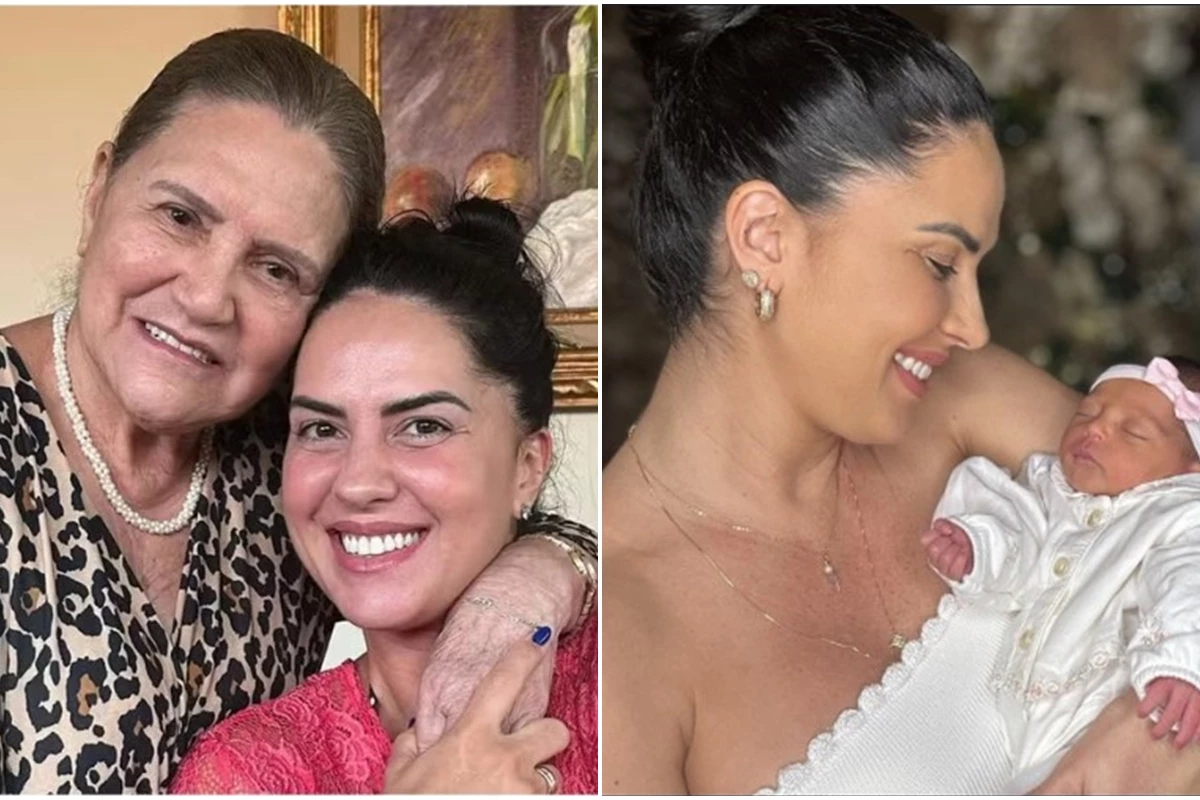 Graciele Lacerda explica o motivo da sogra ainda não ter conhecido a neta 33 Graciele Lacerda explica o motivo da sogra ainda nao ter