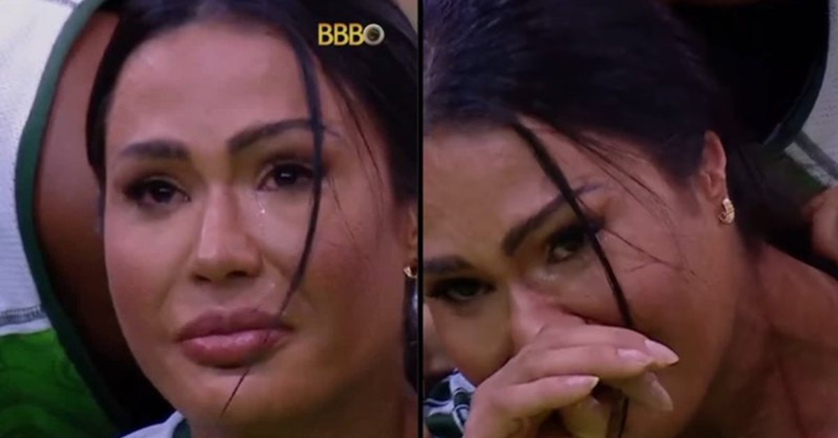 Gracyanne Barbosa cai no choro durante prova de resistencia e