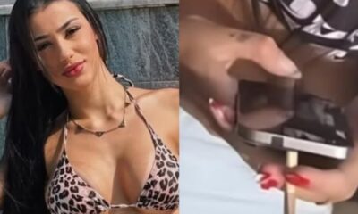 Gravida Bia Miranda e detonada apos aparecer com cigarro suspeito