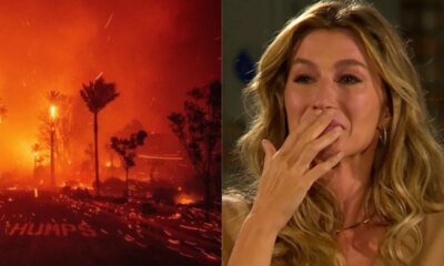 Gravida Gisele Bundchen expressa profunda tristeza e ator a xinga