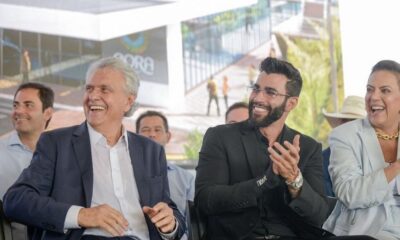 Caiado E Gusttavo Lima (foto Reprodução Redes Sociais)