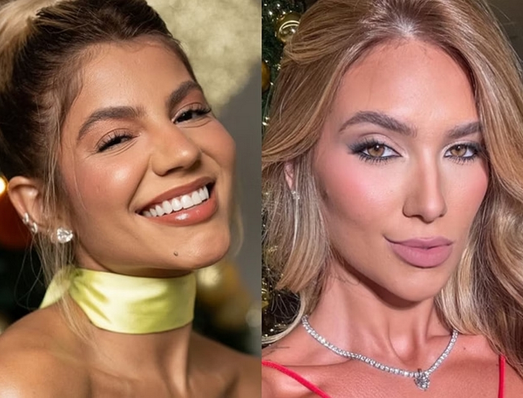 Hariany Almeida reage após ser acusada de copiar Virginia; Veja VÍDEO 37 Hariany e Virginia (foto Reprodução Redes Sociais)