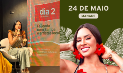 Isabelle Nogueira anuncia festival de musica e cultura em Manaus