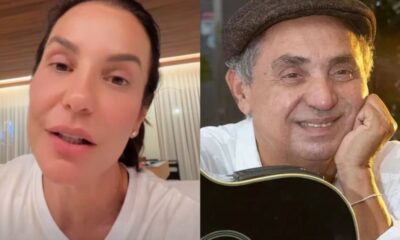 Ivete Sangalo lamenta morte do musico Carlos Pitta que foi