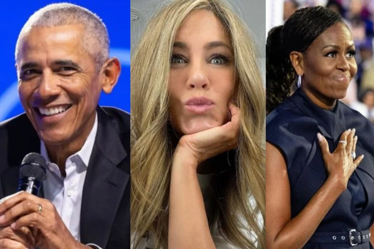 Jennifer Aniston e Barack Obama têm um caso? Mulher do ex-presidente faz postagem em meio a boatos 33 Jennifer Aniston e Barack Obama tem um caso Mulher do