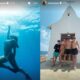 Juliana Paes aproveita ferias com a familia em Fernando de