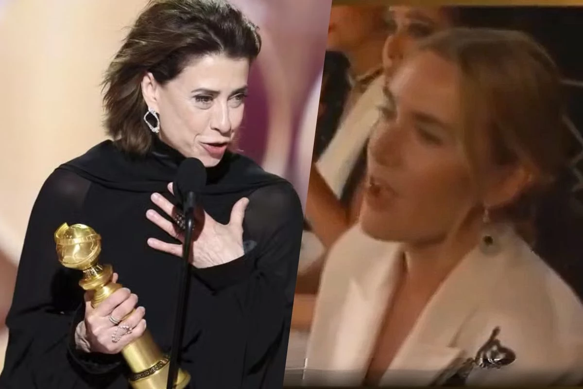Leitura labial flagra o que Kate Winslet disse após Fernanda Torres faturar o prêmio no Globo de Ouro 31 Leitura labial flagra o que Kate Winslet disse apos Fernanda