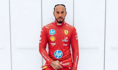 Lewis Hamilton se envolve em acidente e bate Ferrari