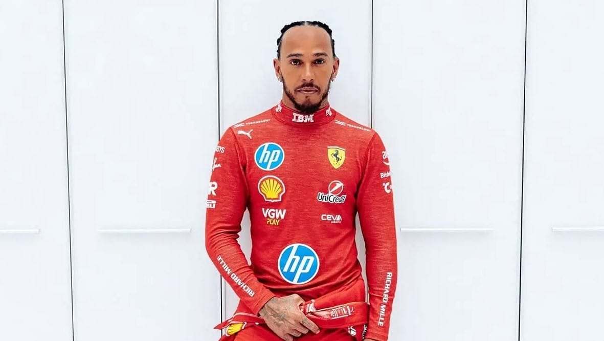 Lewis Hamilton se envolve em acidente e bate Ferrari 31 Lewis Hamilton se envolve em acidente e bate Ferrari