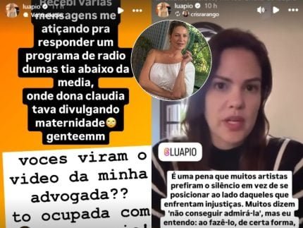Luana Piovani alfineta sobre comentario de Claudia Raia Ocupada com