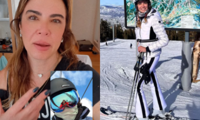 Luciana Gimenez supera trauma e volta a esquiar apos 2