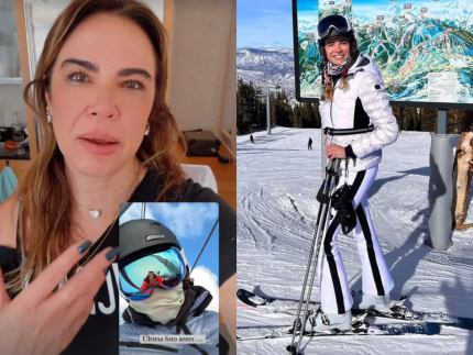 Luciana Gimenez supera trauma e volta a esquiar após 2 anos de grave acidente na neve 31 Luciana Gimenez supera trauma e volta a esquiar apos 2