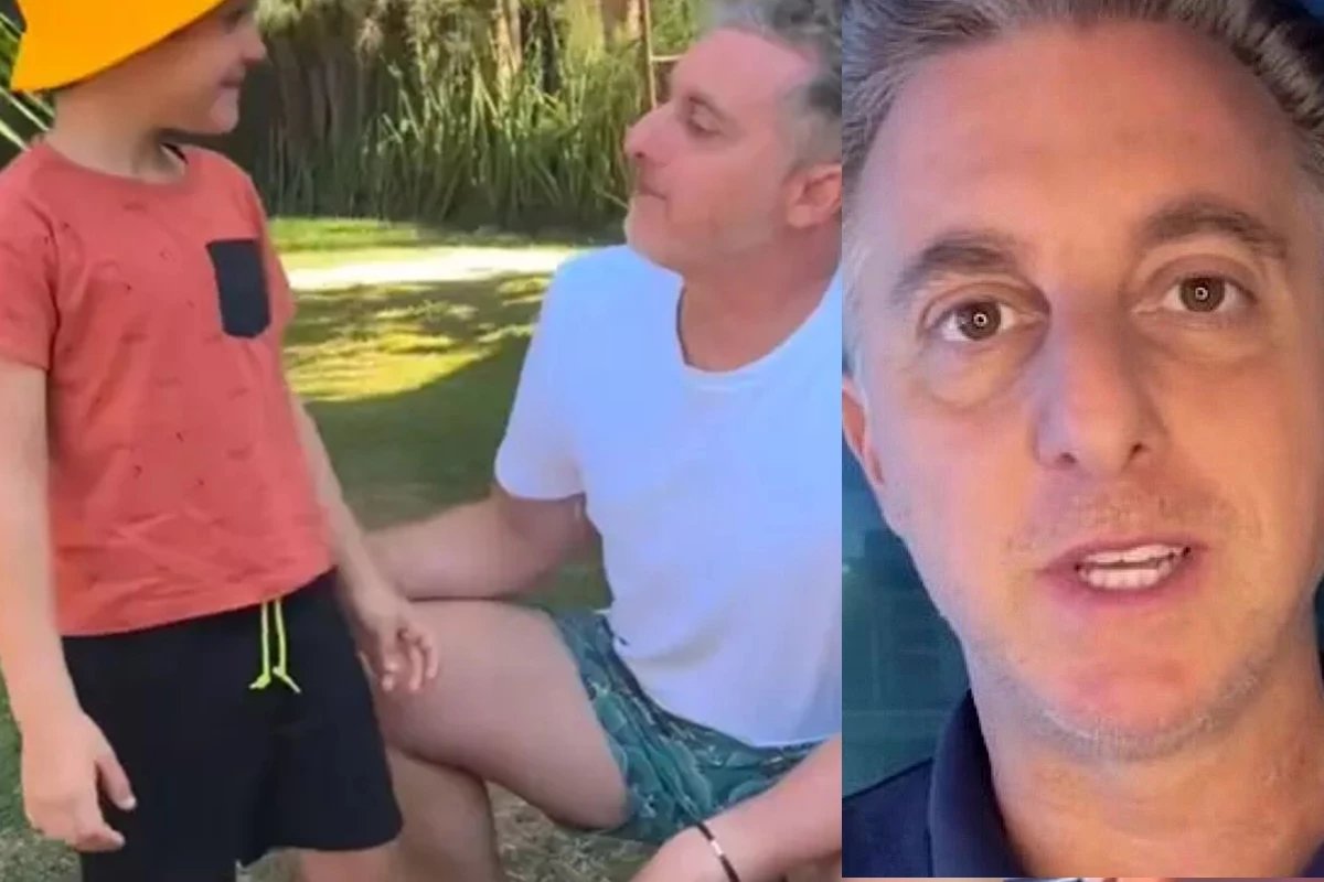 Luciano Huck e criticado por suposta rispidez com fa mirim