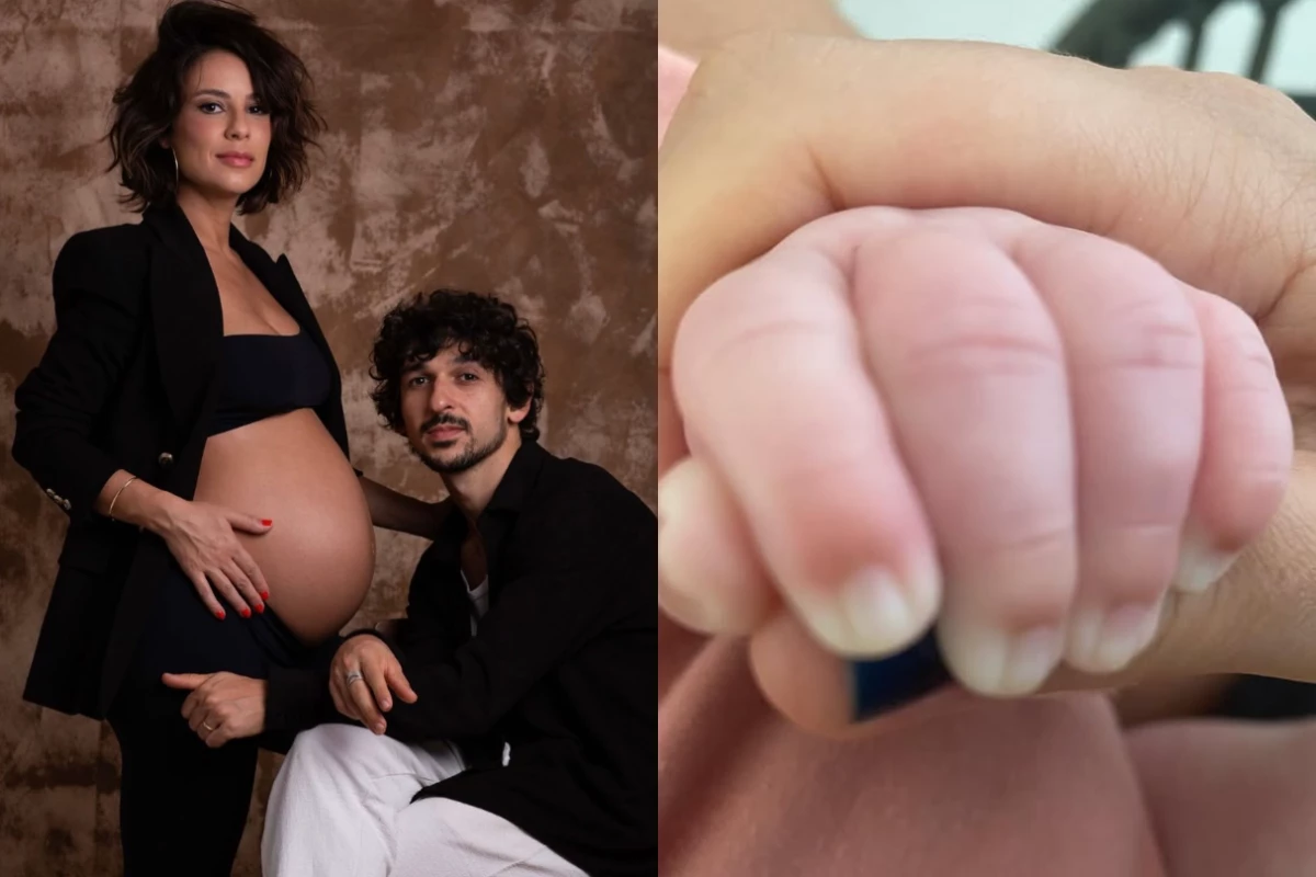 Mãe aos 41, Andréia Horta surge com a filha nos braços e encanta: ‘Que lindeza’ 33 Mae aos 41 Andreia Horta surge com a filha nos