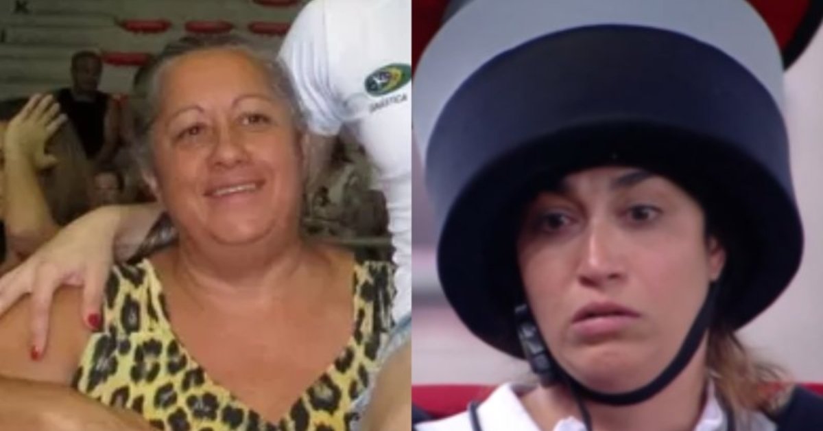 Mae de Daniele Hypolito comenta situacao da filha no reality