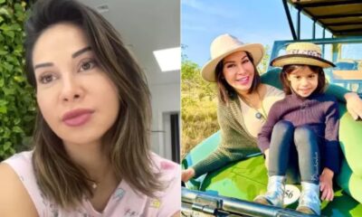Maira Cardi conta qual foi a reacao de sua filha