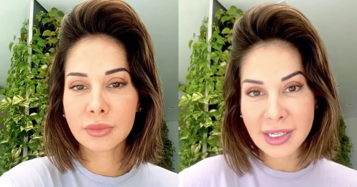 Maira Cardi faz divulgacao de curso dias apos perder o
