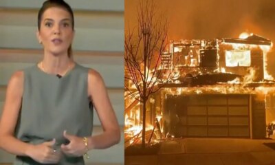 Mariana Gross entra ao vivo e comunica incendio sem precedentes