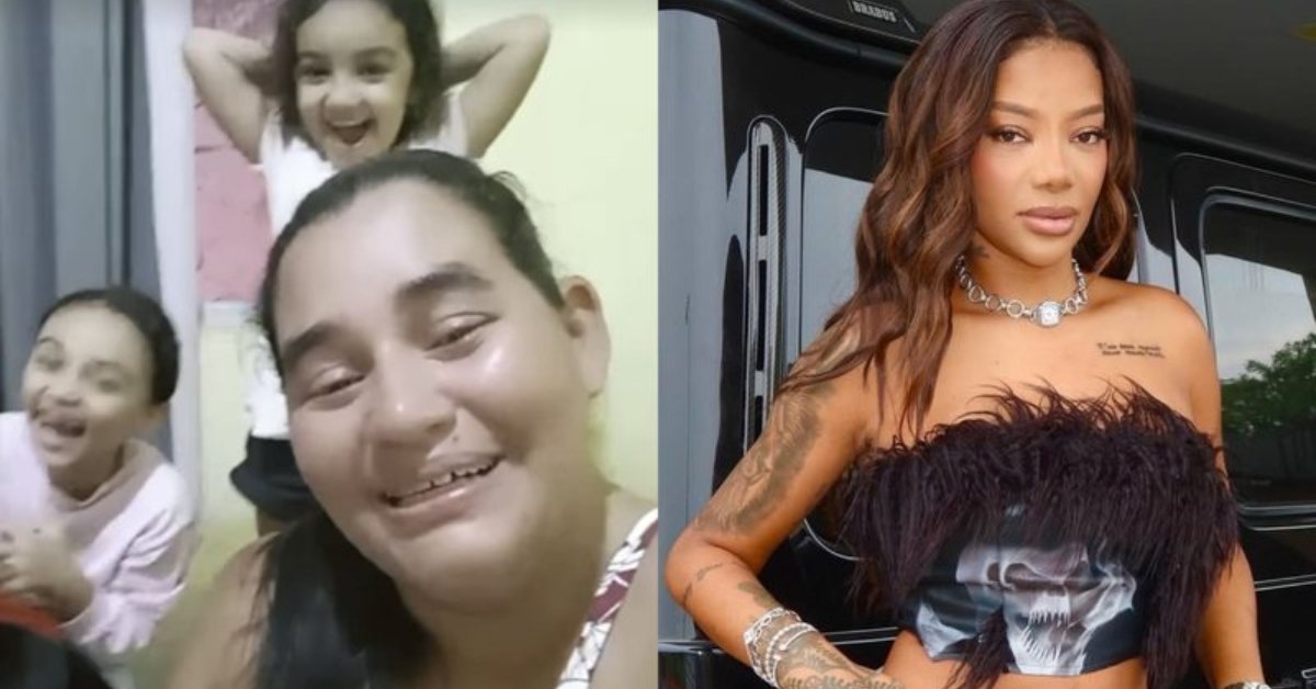 Moradora do Complexo do Alemao agradece a Ludmilla por conserto