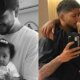 Nala filha de Iza e Yuri Lima aparece fazendo cafune