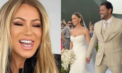 No dia do casamento de Hulk com sobrinha Iran Angelo