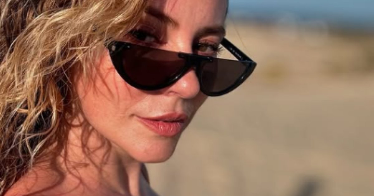 Paolla Oliveira curte praia no RJ e viraliza nas redes