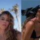 Paolla Oliveira posta fotos de passeio em praia no Ceara