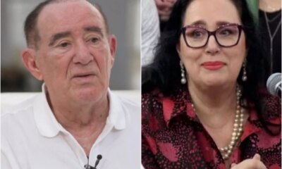 Renato Aragao agradece esposa 33 anos mais jovem ‘alguem que