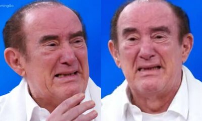 Renato Aragao e flagrado aos prantos aos 90 anos ator