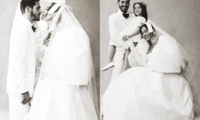 Sabrina e Nicolas postam fotos ineditas do casamento Confira