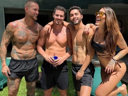 Sacha Bali realiza festinha e leva ex-peões para mansão de ator da Globo 31 Sacha Bali realiza festinha e leva ex peoes para mansao de