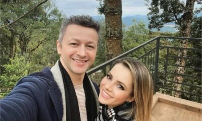 Sandy celebra 42 anos e recebe homenagem de Lucas Lima