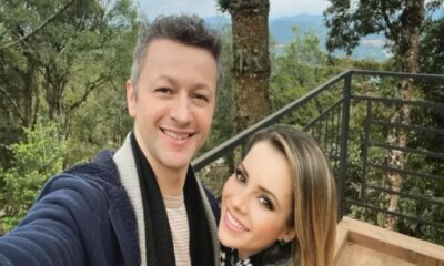 Sandy e Lucas Lima aparecem juntos apos viagem misteriosa com