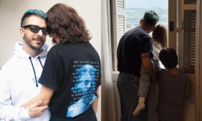 Sempre reservado Junior Lima compartilha foto rara com os filhos
