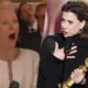Tilda Swinton tem reacao com premio de Fernanda Torres no