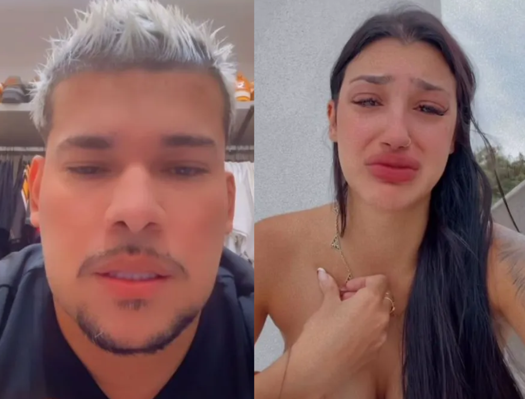 VEJA VÍDEO: Buarque detona Bia Miranda após influenciadora chorar pela guarda do filho 37 Buarque E Bia Miranda (foto Reprodução Redes Sociais)