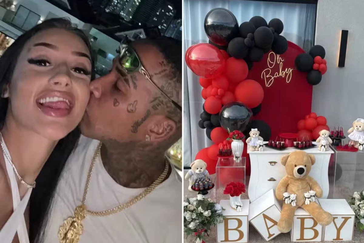 Vídeo: Bia Miranda e Samuel Sant’anna revelam sexo e o nome do bebê em chá revelação 31 Video Bia Miranda e Samuel Santanna revelam sexo e o