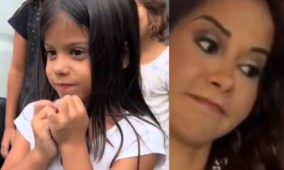 Video Maira Cardi e surpreendida com resposta atravessada da filha