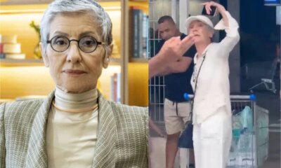 Video atriz Cassia Kis arma barraco com jovens que usavam
