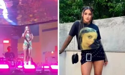 Video – Anitta brinca com fa apos ver camiseta com