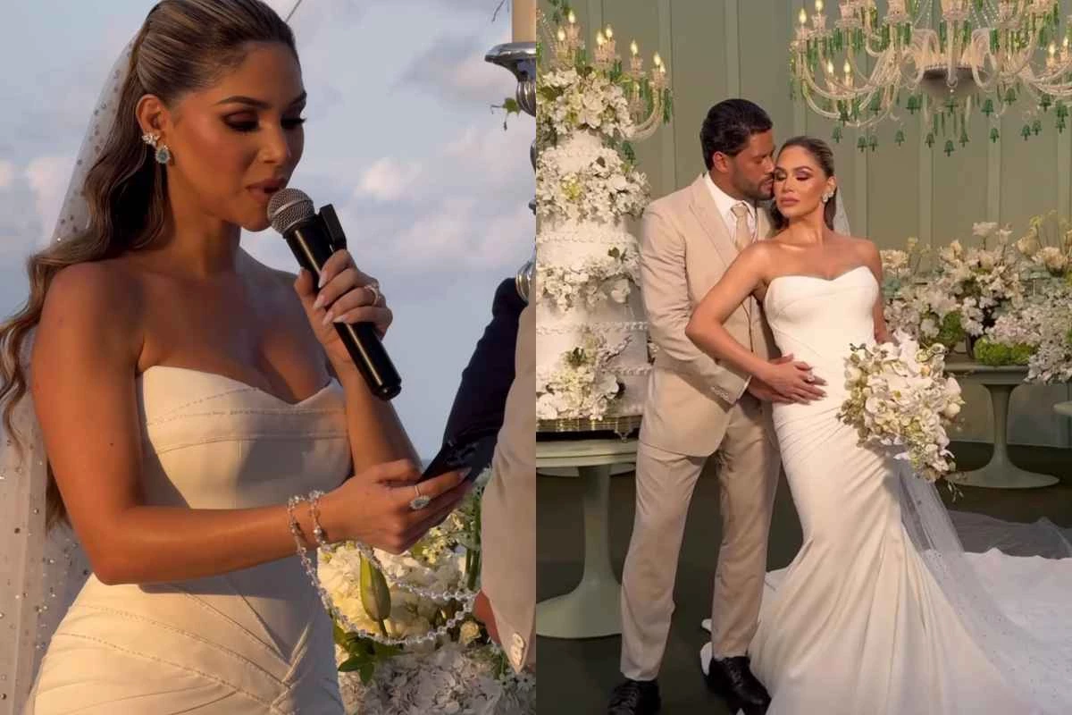 Vídeo – Camila Ângelo alfineta todos que foram contra seu casamento com Hulk em seus votos: ‘tentaram nos impor’ 31 Video – Camila Angelo alfineta todos que foram contra seu