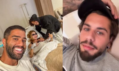 Ze Felipe faz brincadeira com amigo por nao escovar o