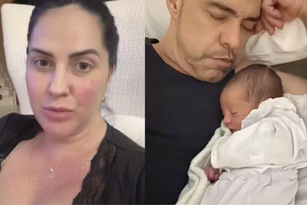 ‘Adoro dormir com o papai’, diz Graciele Lacerda sobre foto encantadora do cantor com a filha caçula 33 ‘Adoro dormir com o papai diz Graciele Lacerda sobre foto
