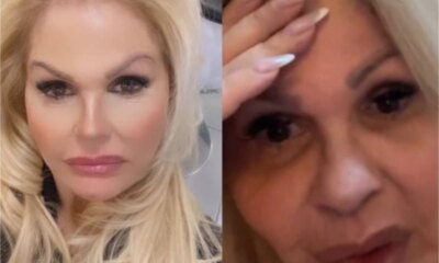 ‘Chorei muito Monique Evans da triste noticia aos fas apos