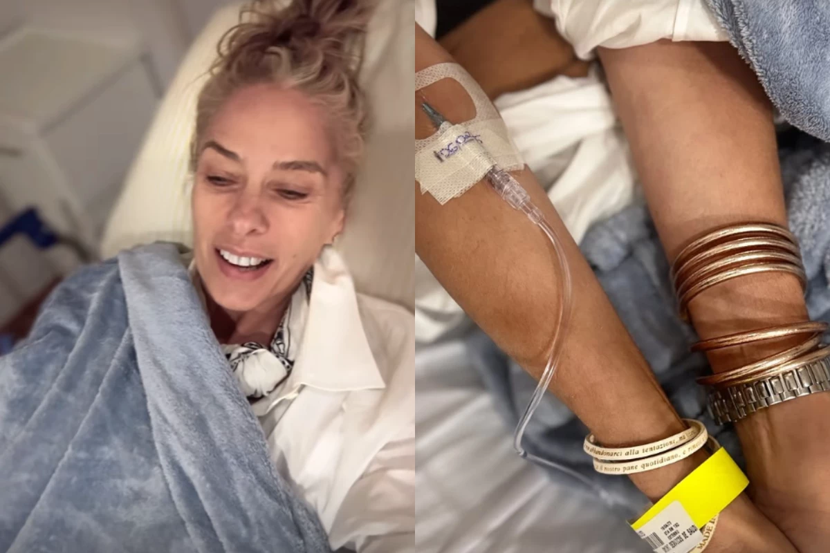Adriane Galisteu é internada com infecção após viagem e desabafa: ‘Nem passei em casa…’ 31 Adriane Galisteu e internada com infeccao apos viagem e desabafa