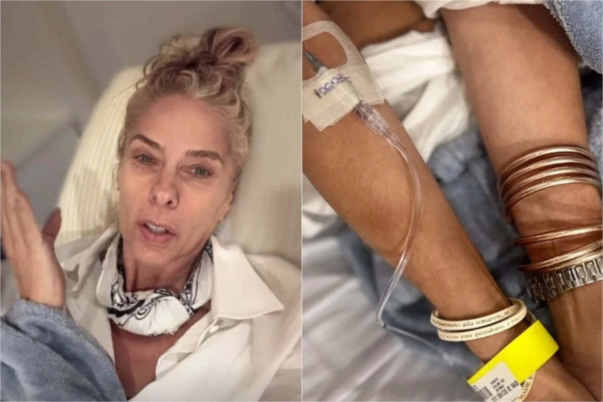 Adriane Galisteu é internada com infecção logo após voltar de viagem na Europa e conta tudo aos fãs 31 Adriane Galisteu e internada com infeccao logo apos voltar de