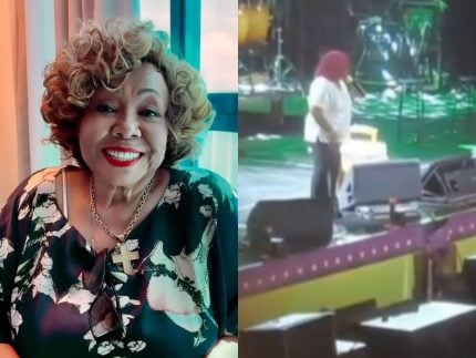 Alcione acalma fas e agradece carinho apos mal estar em show