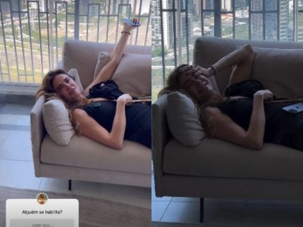 Alguem podia pagar meus boletos brinca Luciana Gimenez apos acordar