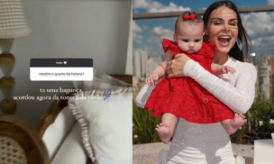 Amanda Kimberly se manifesta apos criticas sobre o quarto de