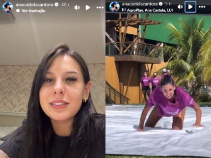 Ana Castela confessa que não malha em academia: “Não sei nada dessas coisas” 31 Ana Castela confessa que nao malha em academia Nao sei